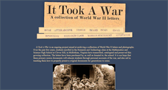 Desktop Screenshot of ittookawar.com